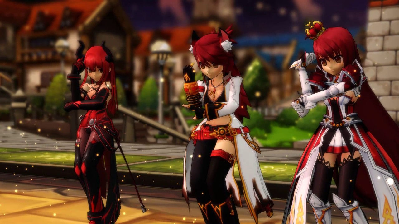 [MMD Elsword] Pink Cat - Elesis