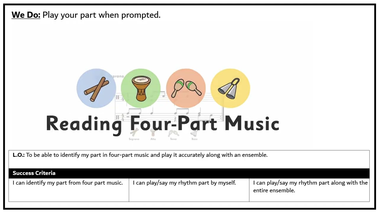 Lesson 5 | Rhythm Builder | Choir Music Theory Lessons