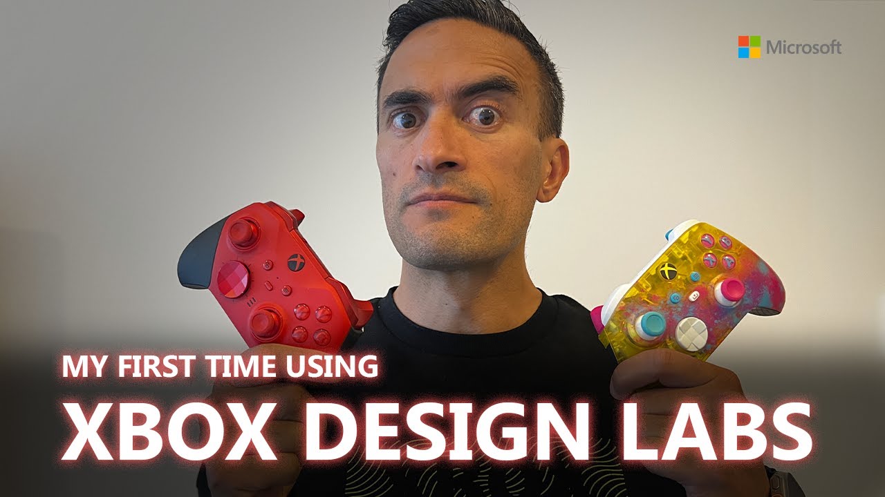 First time using Xbox Design Lab!