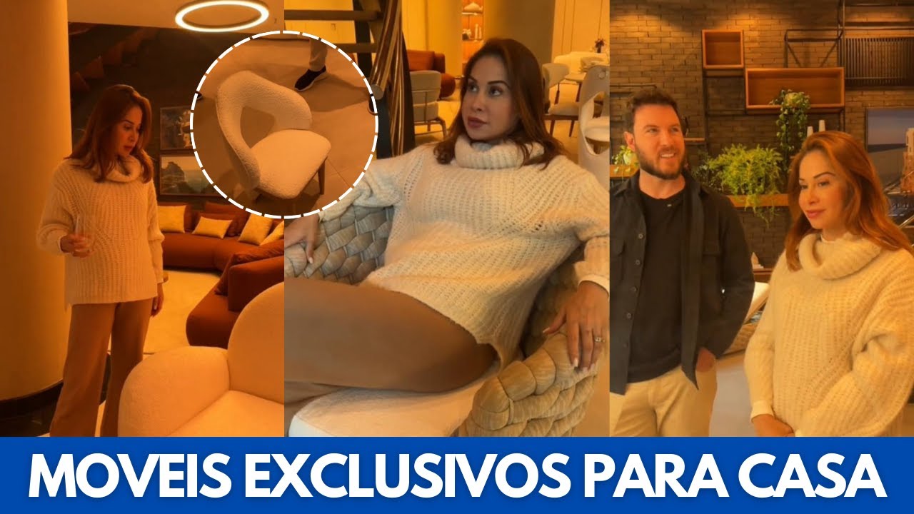 Maira mostra MOVEIS EXCLUSIVOS para CASA NOVA