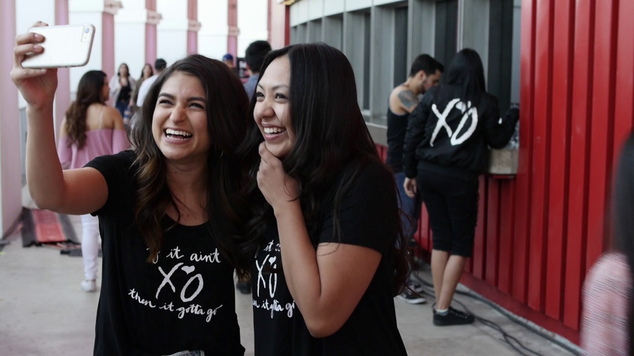 The Weeknd Pre-Show Festivities at the Forum