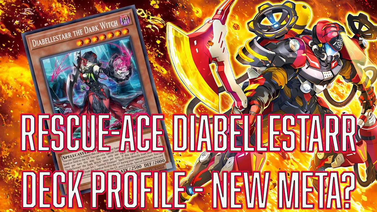 YUGIOH Rescue-Ace Diabellestar Deck Profile TOP DECK UPGRADE