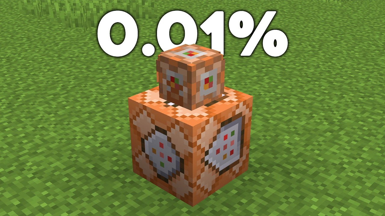COLETEI TODOS OS MINI BLOCOS DO MINECRAFT