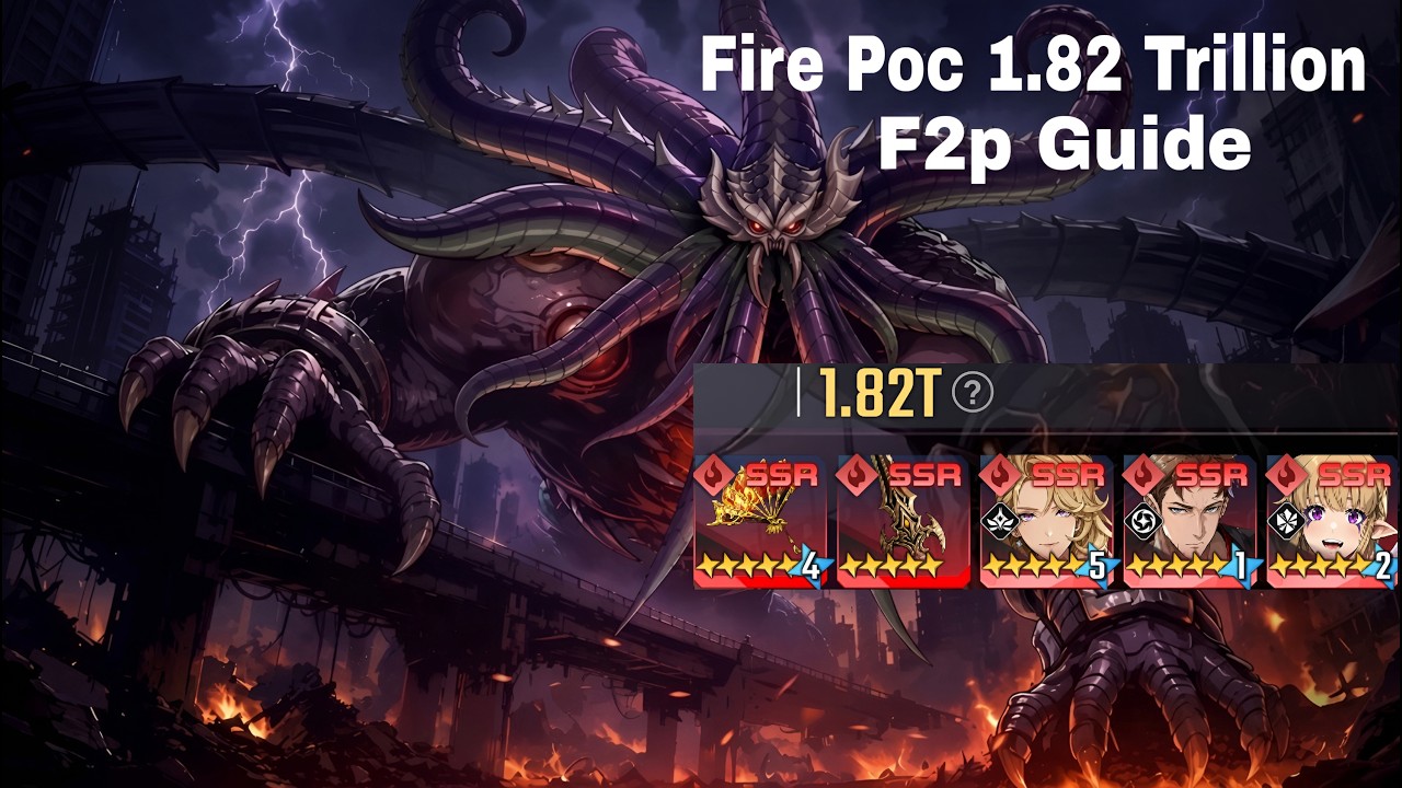 1.8 Trillion Damage! Best F2P Fire Team Guide &mdash; Power of Calamity | Solo Leveling: Arise