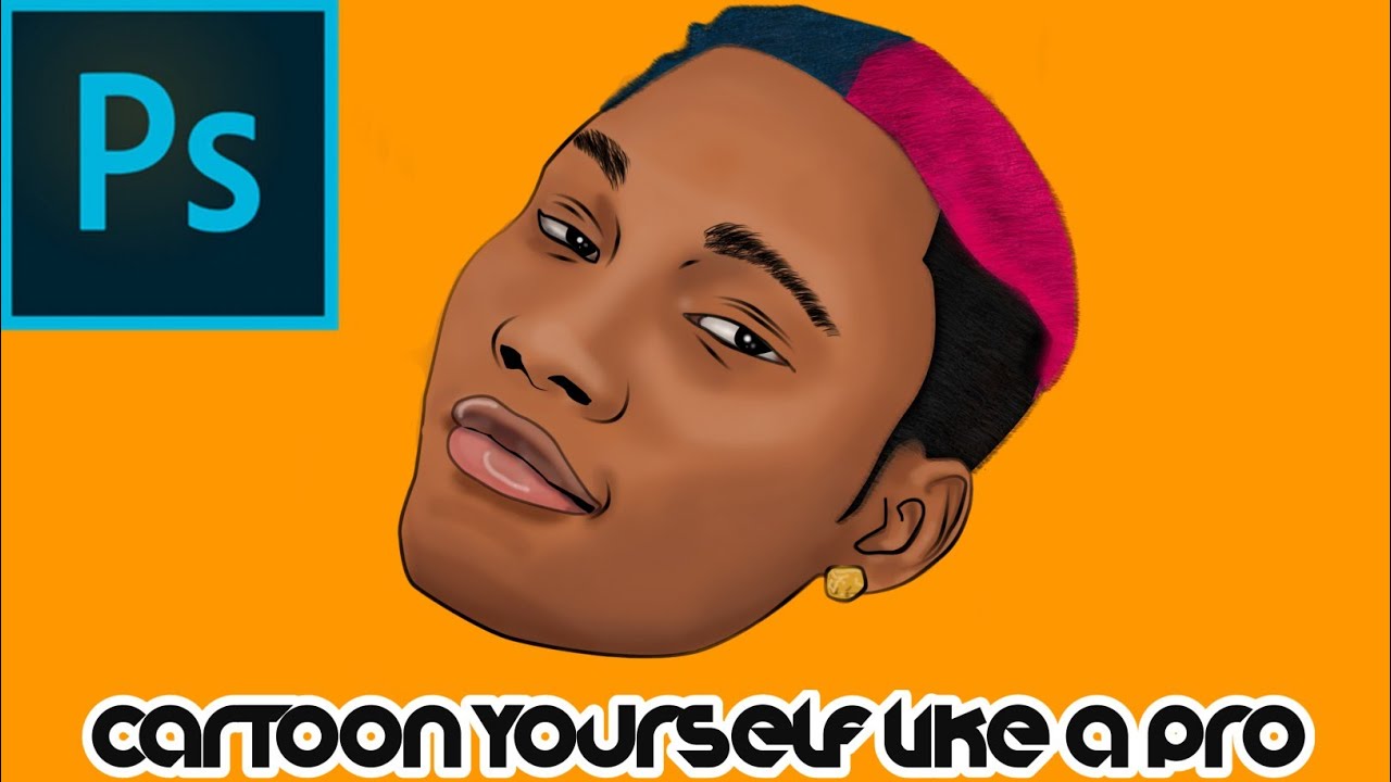 Cartoon yourself like a pro Step by Step Tutorial with Photoshop CS6 PART 1 || (Zinoleesky)
