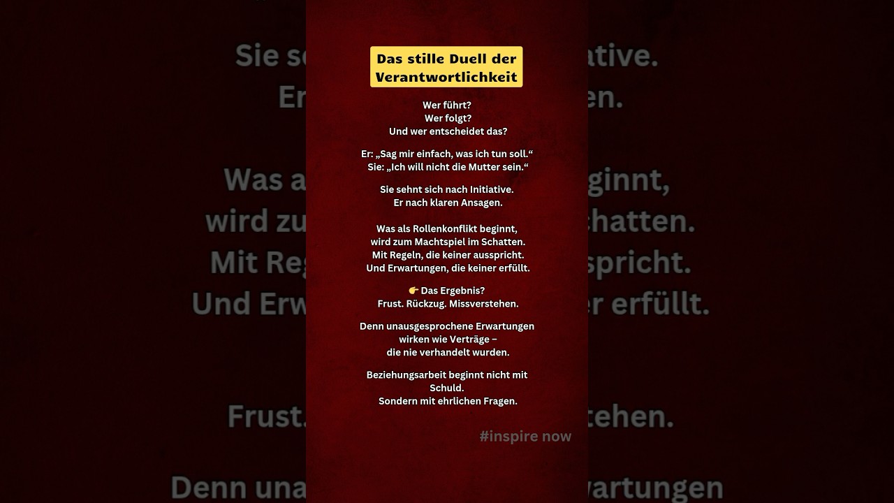 Das stille Machtspiel in Beziehungen. #beziehung #psychologie #beziehungsarbeit #verstehen