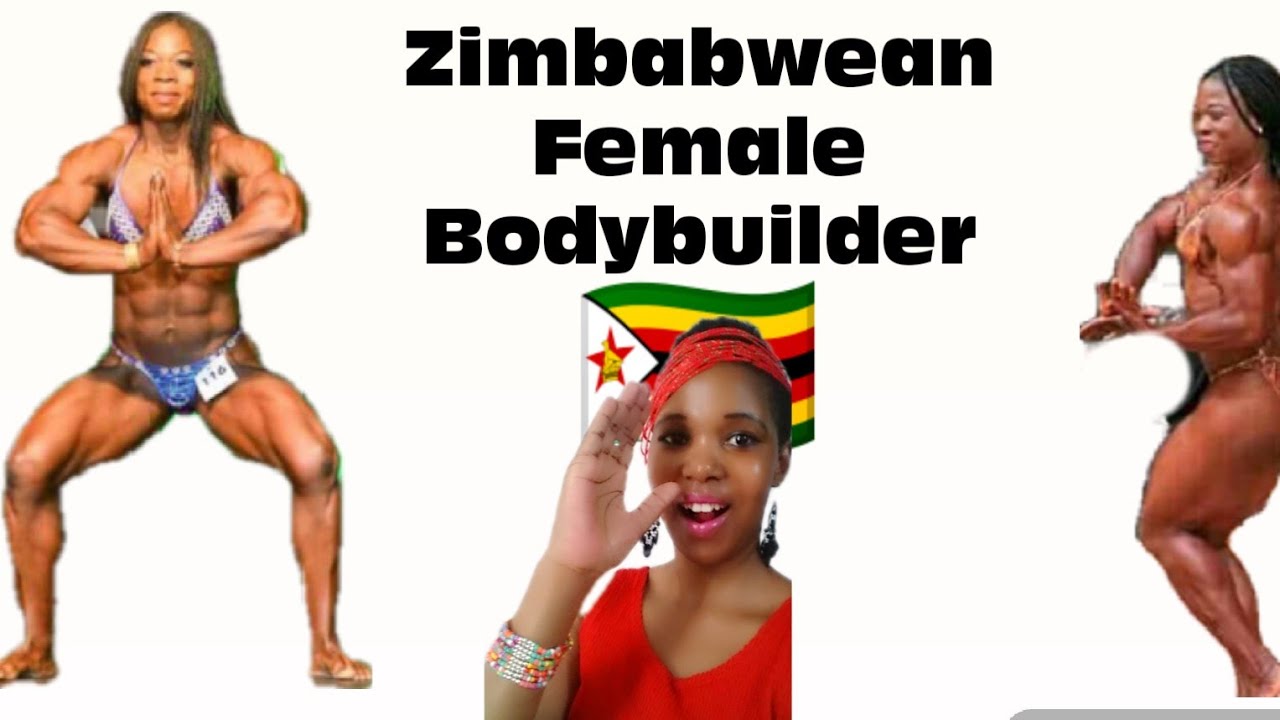Zimbabwean Female Bodybuilder/ Monya rechikadzi / Zim Women