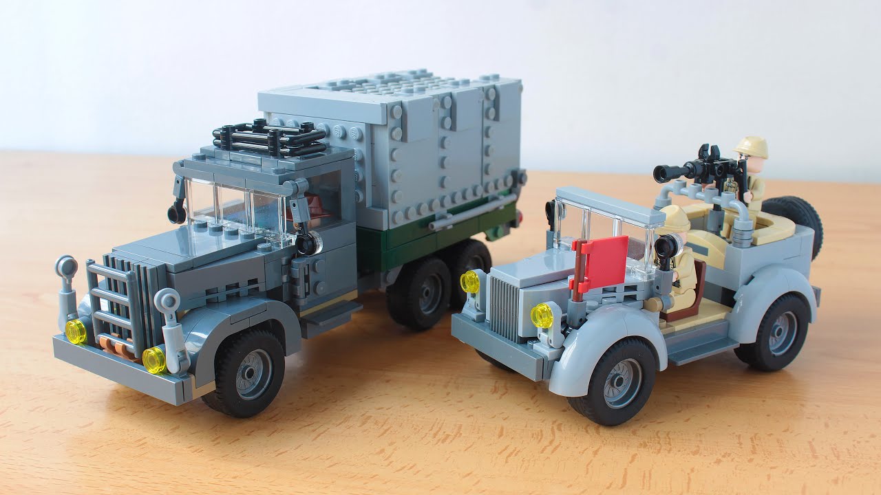 Lego Indiana Jones Desert Chase MOC