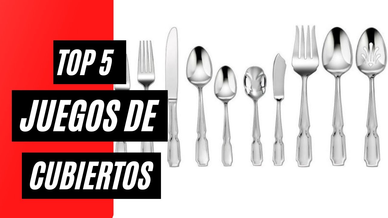 ✅ Top 5 MEJORES JUEGOS DE CUBIERTOS✅ 2026