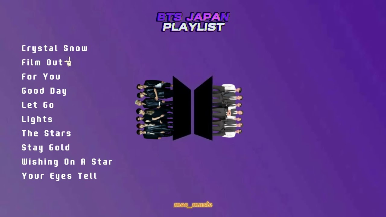 BTS JAPAN PLAYLIST