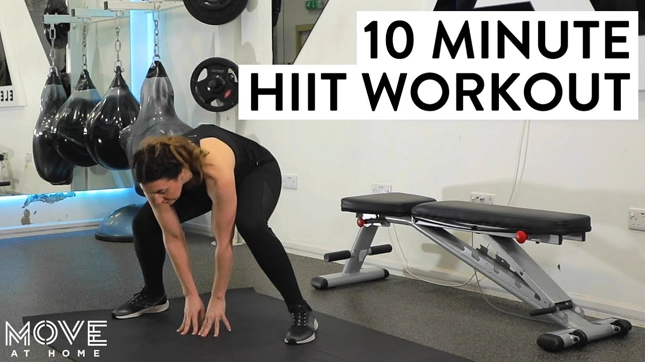 10 Minute Home HIIT Workout | Move At Home