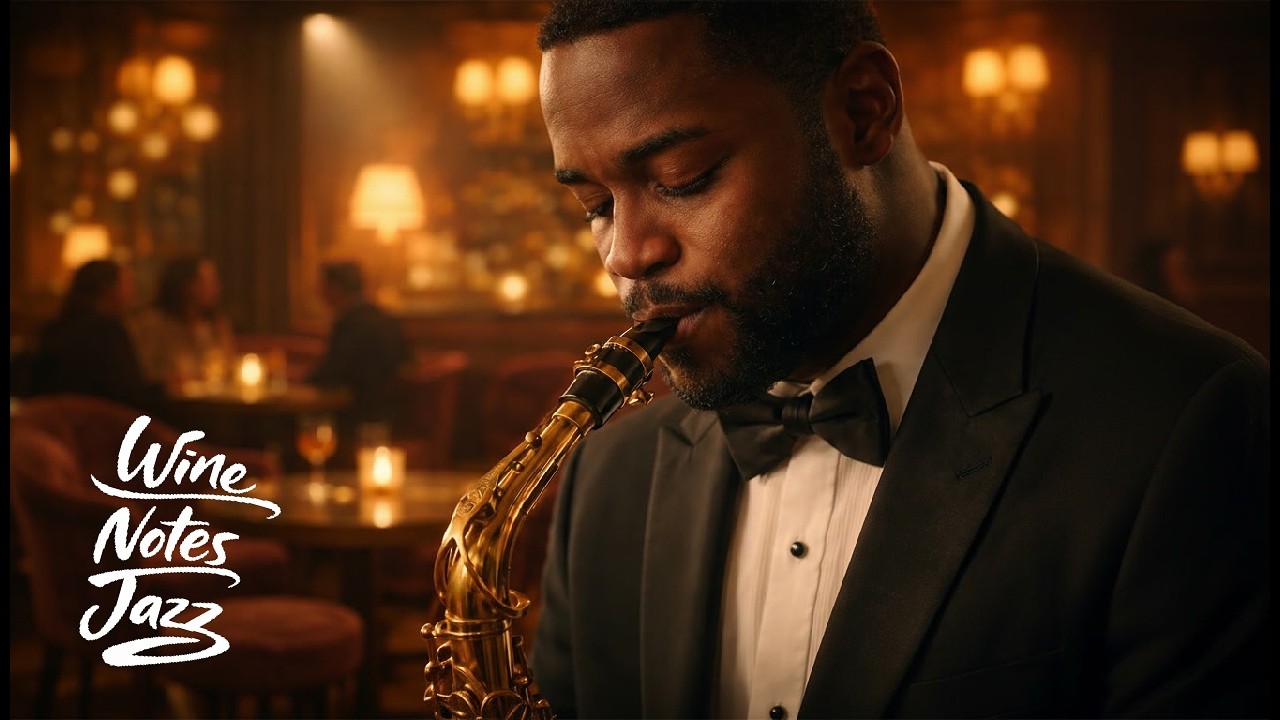 When the City Goes Quiet | Soft Jazz in a Wine Bar | Saxophone & Piano