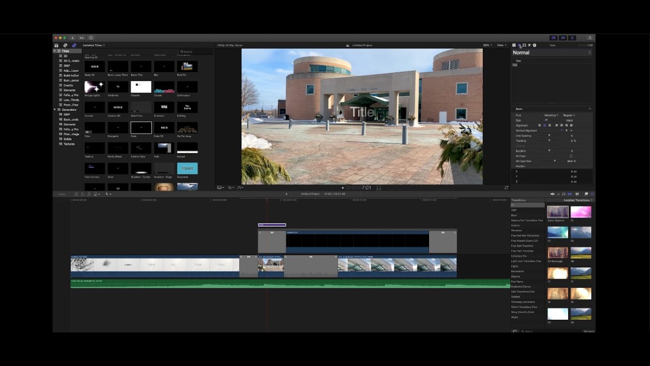 Learn Final Cut Pro X in 30 minutes - Basics!