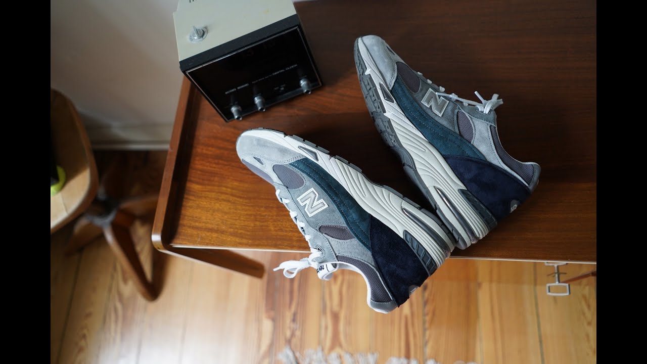 Blimey! This UK New Balance 991 GBT has Skrummy Leathers & Smashing Colours / Review & On Feet Video