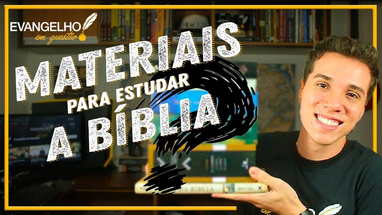 O QUE USAR NA HORA DE ESTUDAR A BÍBLIA - Saor Lucena