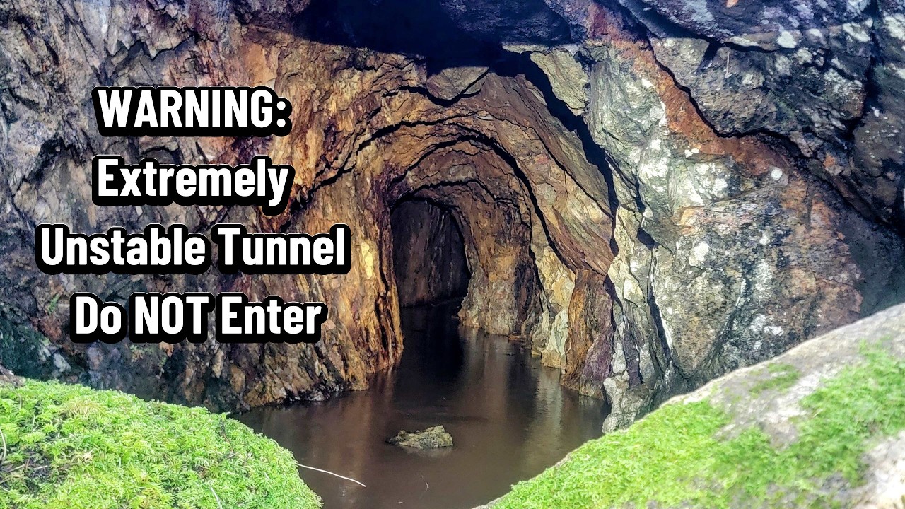 This Mine was Terrifying!!  Abandoned Mine On the Verge of Collapse!