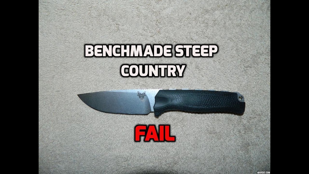 Benchmade Steep Country Hunter: Why It Sucks!