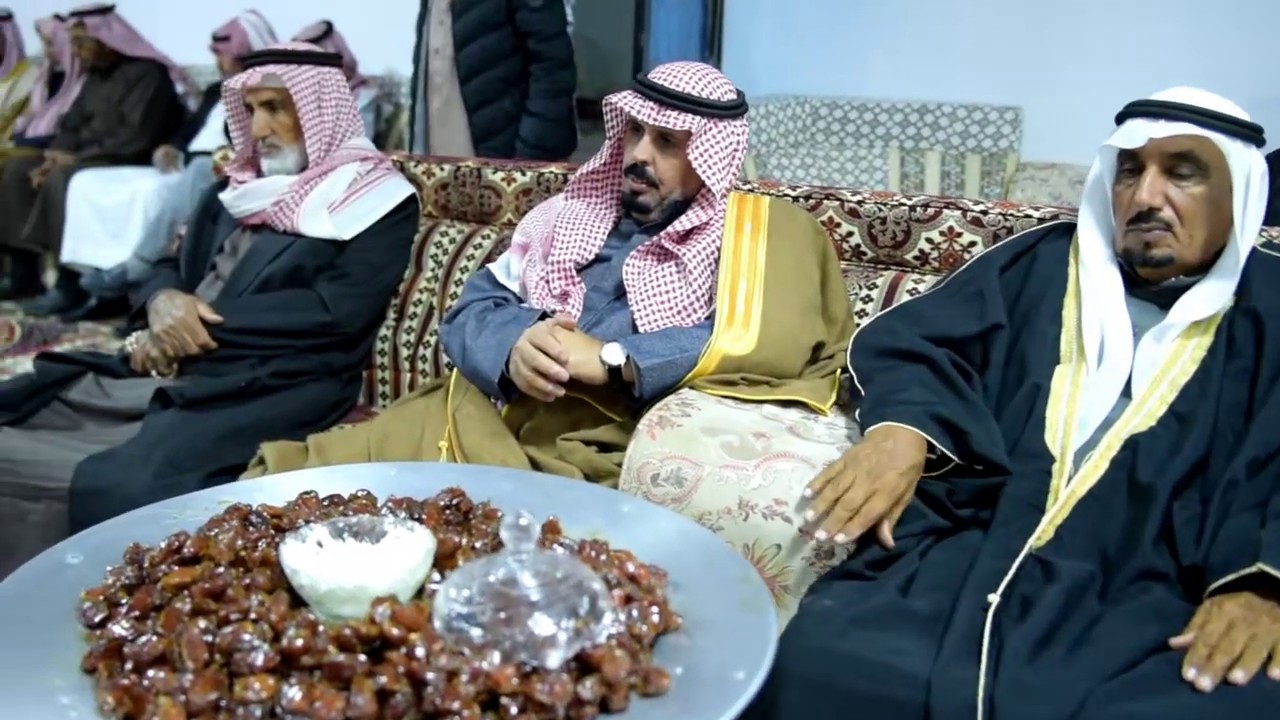 حفل استظافة قبيلة القعابيب لقبيلة الشعبان في ديوانية القعابيب بالبحرة الجمعة 10 / 6 / 1440 هـ
