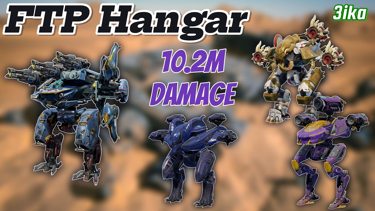 Bersagliere - Discodia | Ravana, Ochockochi, Condor | 10.2M Damage | War Robots FTP