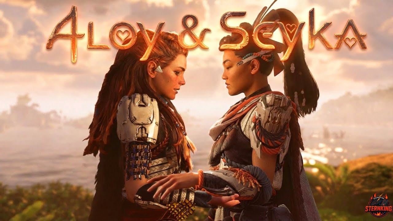 Aloy & Seyka’s Farewell Moment❤ | Burning Shores DLC Ending