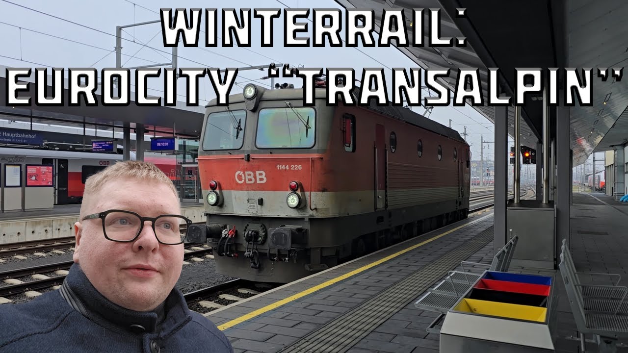 Winterrail: Met de Eurocity 164 genaamd 