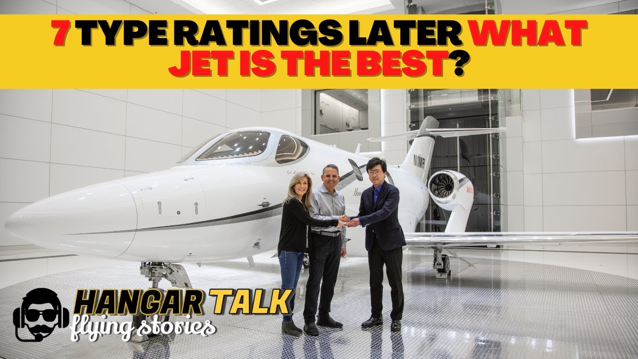 Michael Talks About His Unbelievable experience with 7 Type Ratings in His Personal Jets!