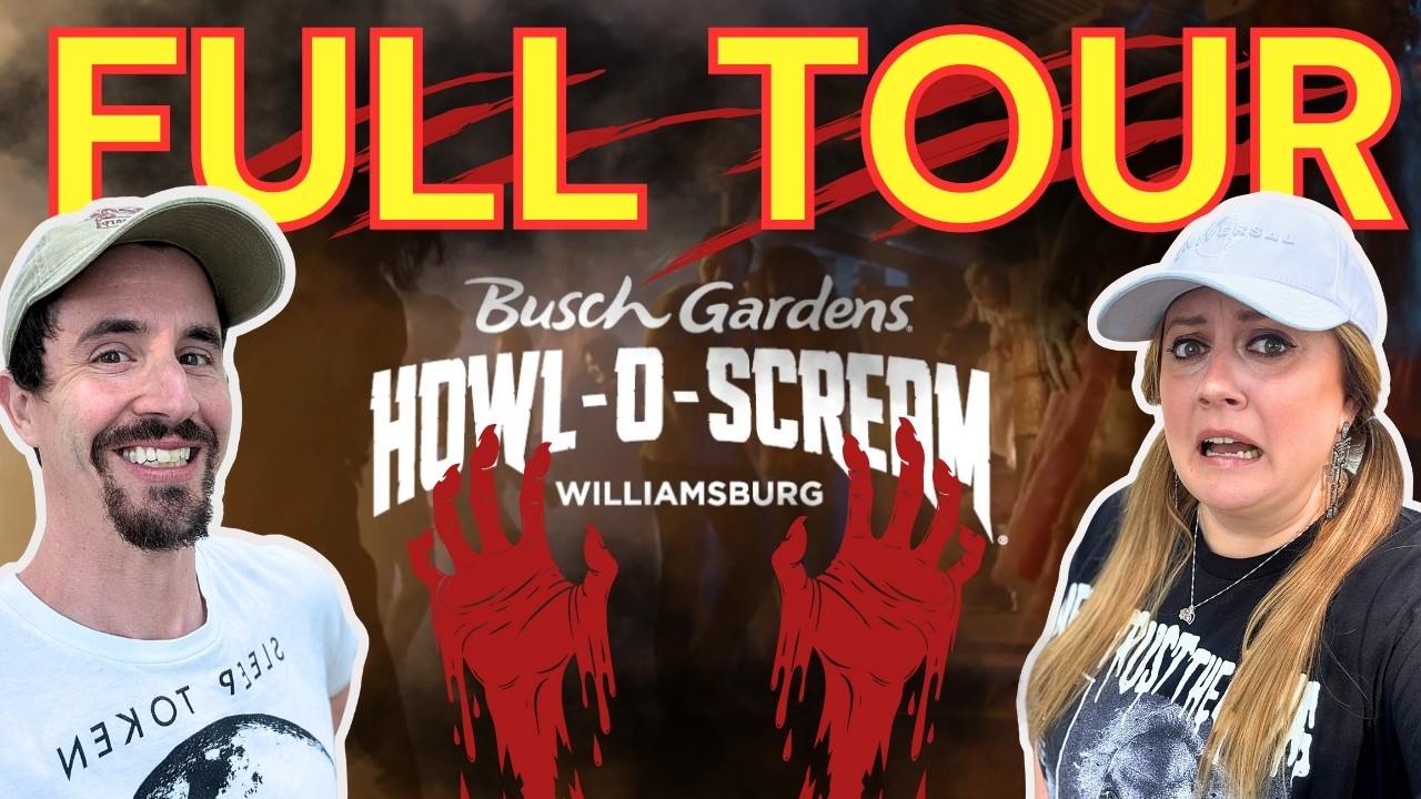 Busch Gardens Howl-O-Scream 2025 | Can You Handle It?