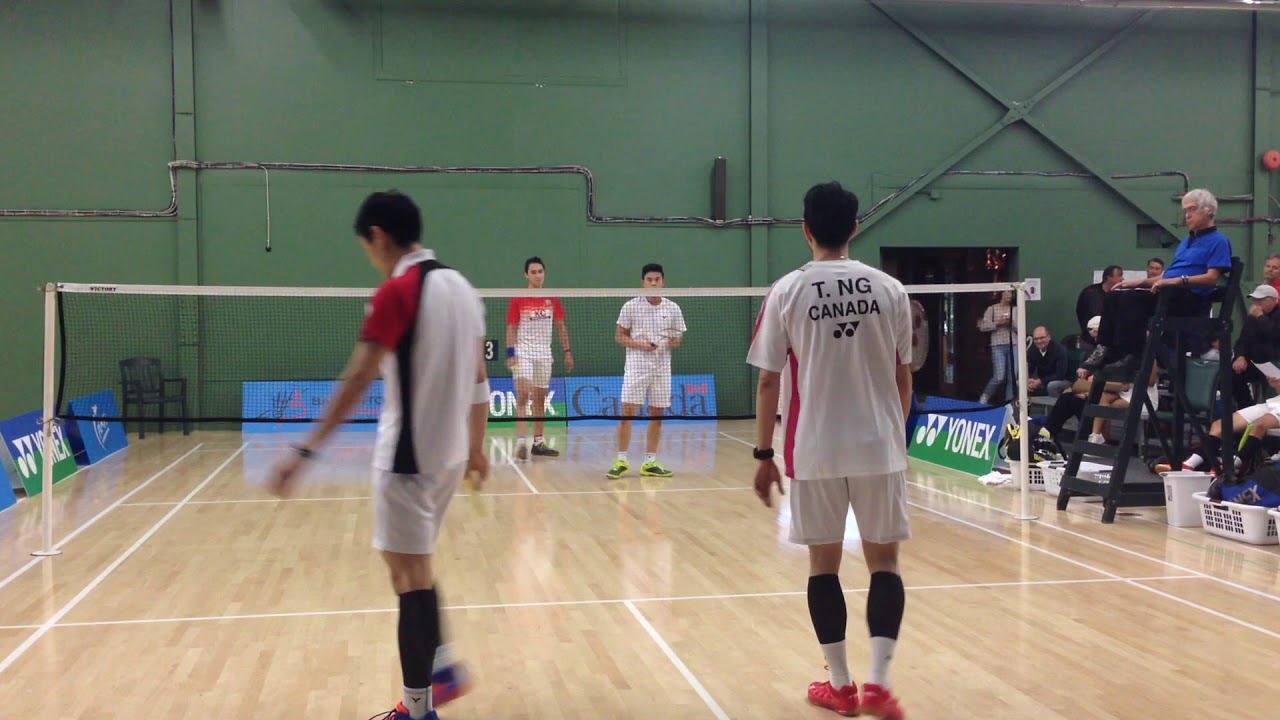 Duncan Yao / Joshua Hurlbert Yu vs Derrick Ng / Toby Ng - 2018 BC Elite MD F
