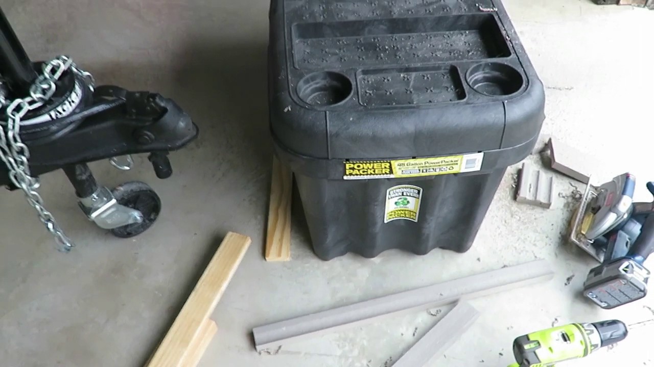 Adding a Tongue Box to my Aliner Camper