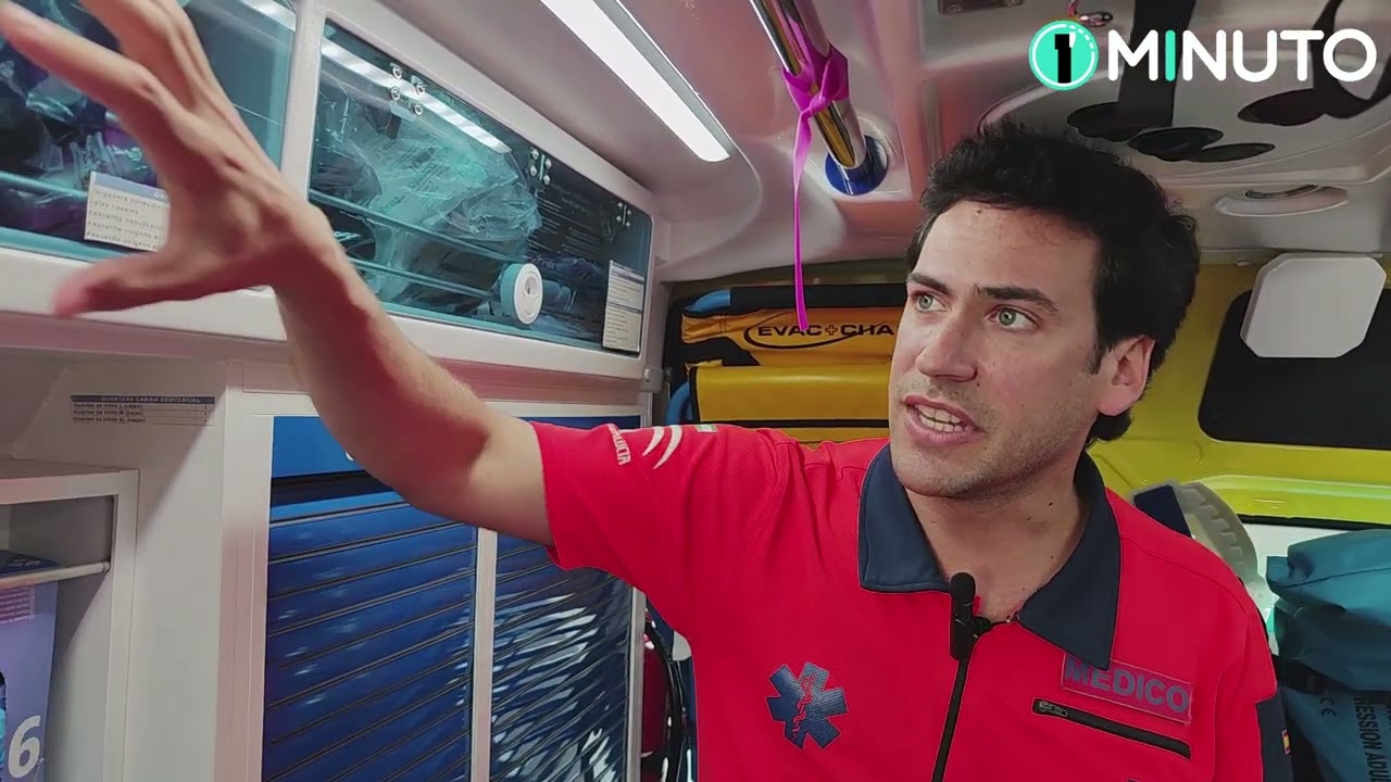 1 Día con Emergencias 061 - Equipamiento de una ambulancia 061 (3 parte)