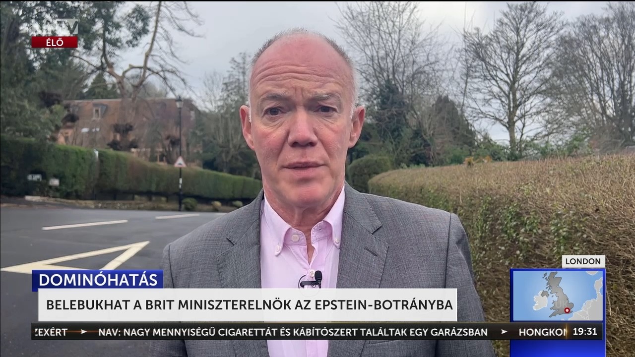 Belebukhat a brit miniszterelnök az Epstein-botrányba - HírTV