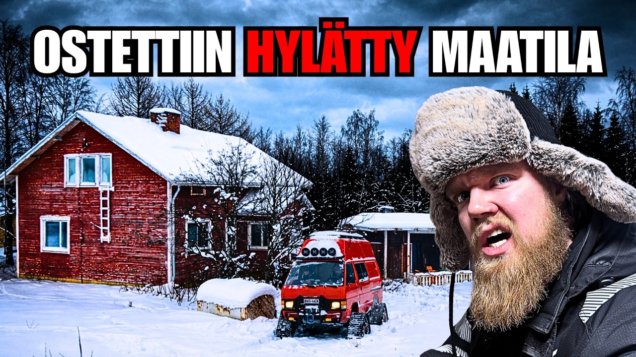 OSTETTIIN HYLÄTTY MAATILA... TUTKIMUSRETKI TELA-HIACELLA