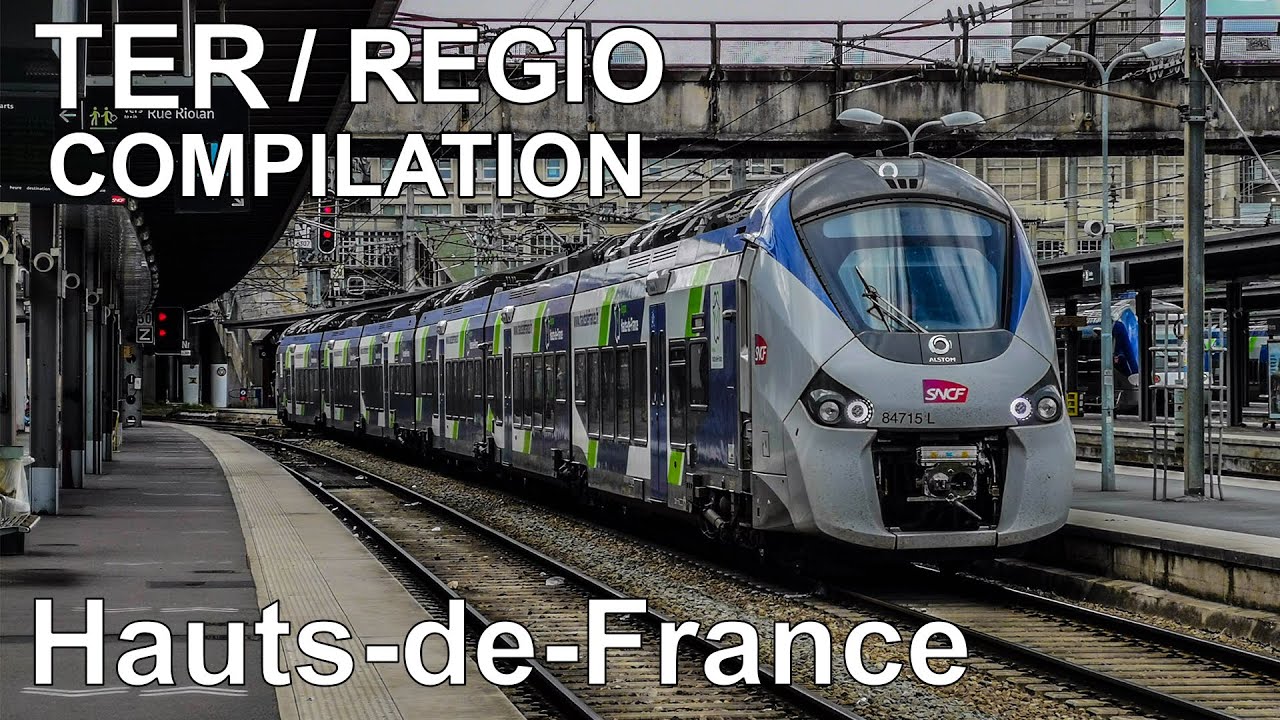🇫🇷 TER Hauts-de-France - Local Regio Trains in Northern France (2022) (4K)