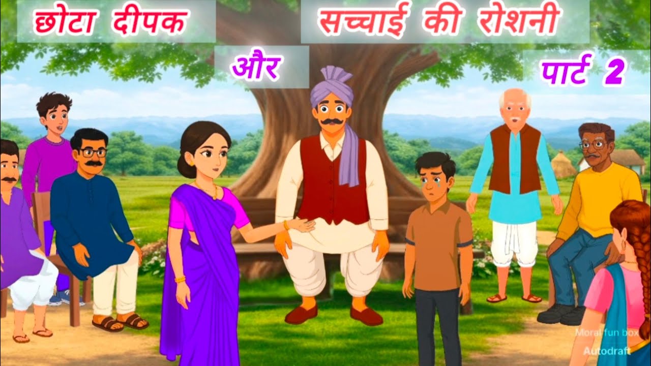 छोटा दीपक और सच्चाई की रोशनी पार्ट 2 / बच्चों की नैतिक कहानी | Hindi Moral Story