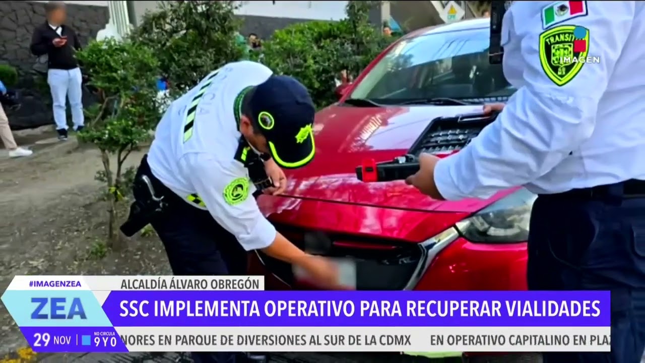 La SSC CDMX implementa operativos para recuperar vialidades en la capital | Noticias con Paco Zea