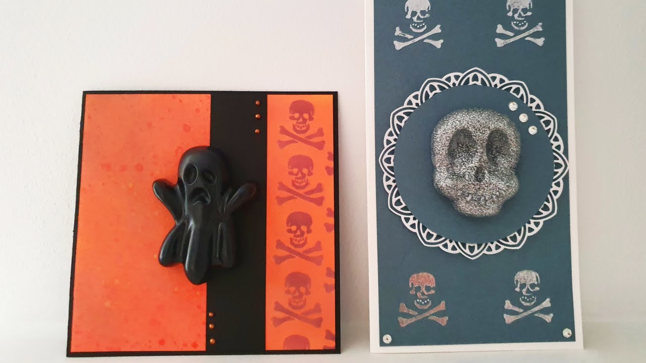 Made #68 Kartki z żywicowymi elementami | Made #68 Cards with resin elements