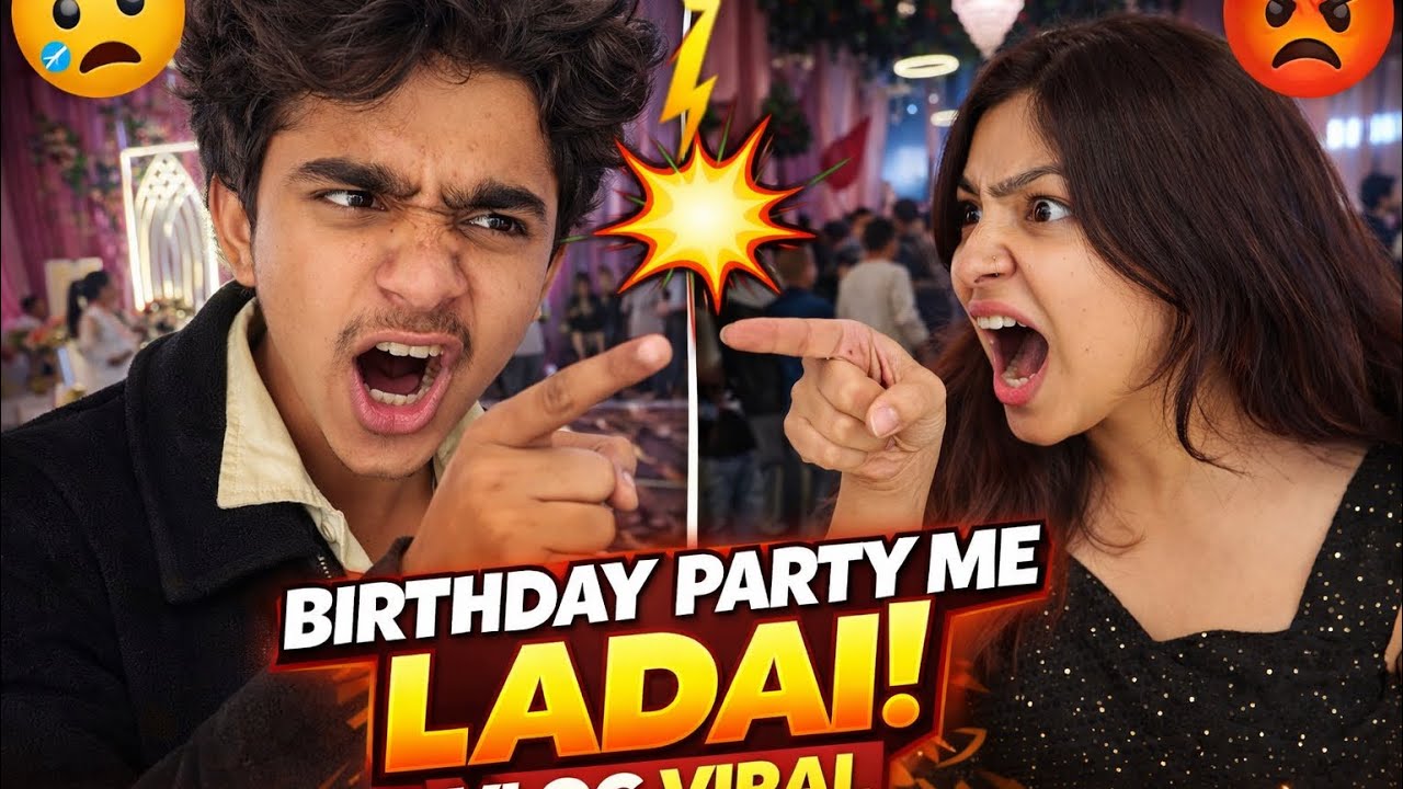 Birthday Party Me Hui Ladai 😳