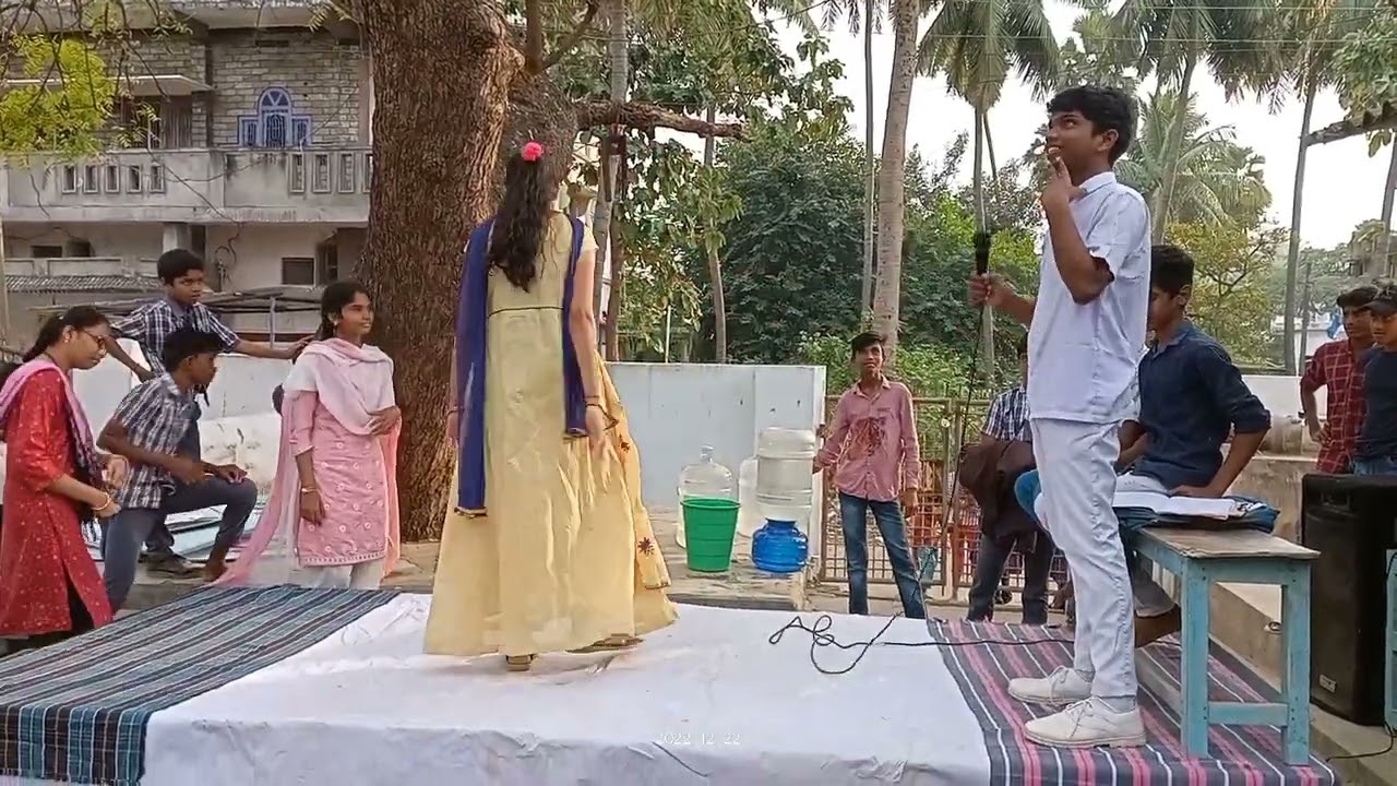 Skit on Srinivasa Ramanujan | class 9th | Raviteja High School | S.Kota