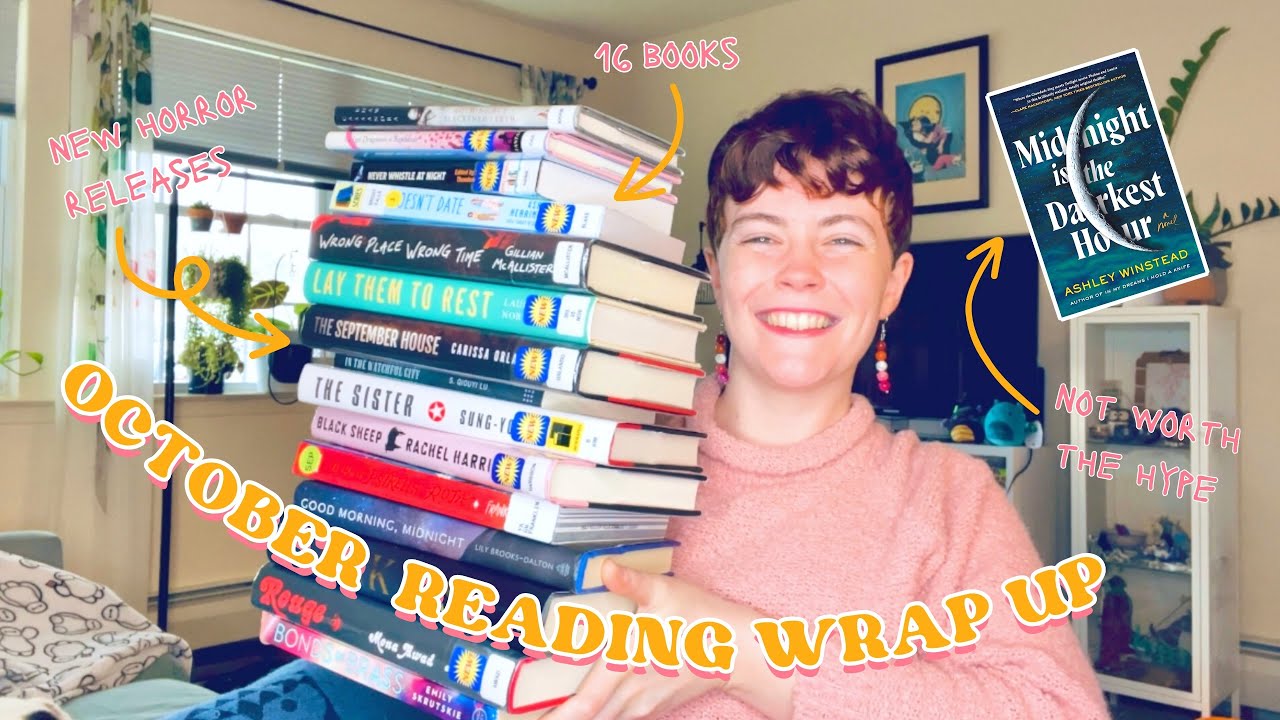 October Reading Wrap Up 🎃 New horror books!