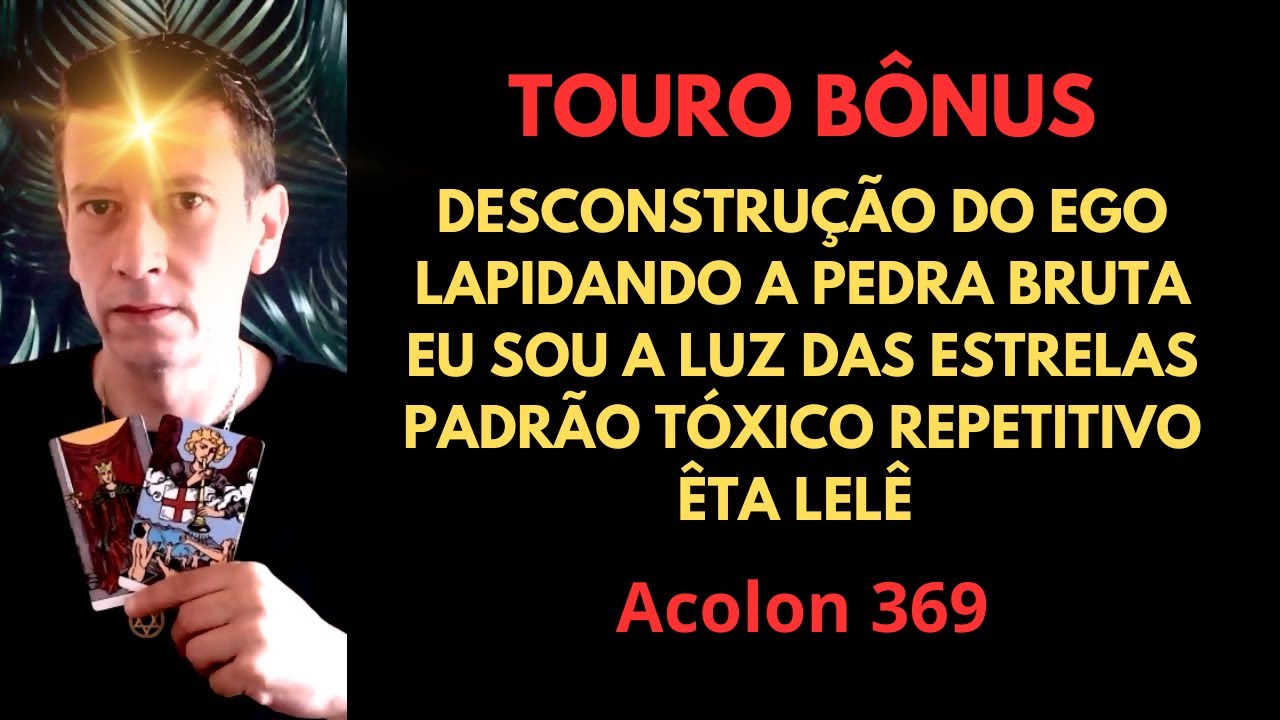 Touro Bônus - Eu sou a luz das estrelas #touro #baralhocigano #touro #signodetouro #magia #exu #fe