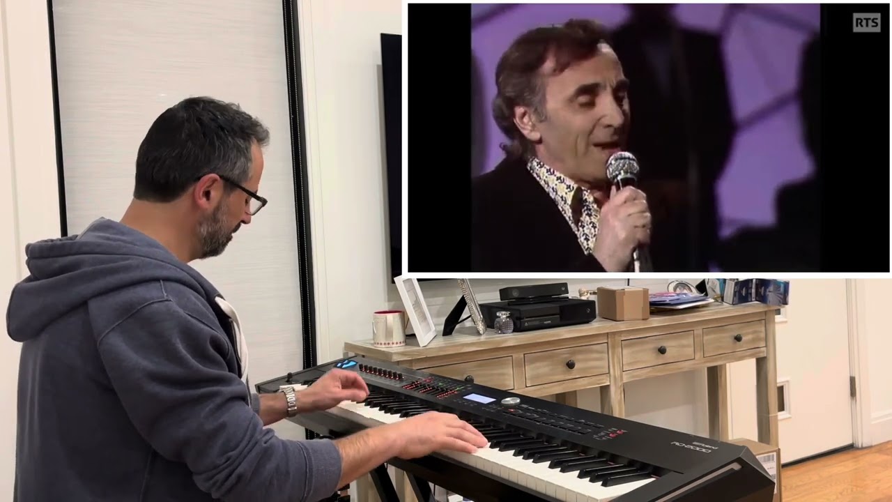 “Une vie d’amour” (A life of love) by Charles Aznavour