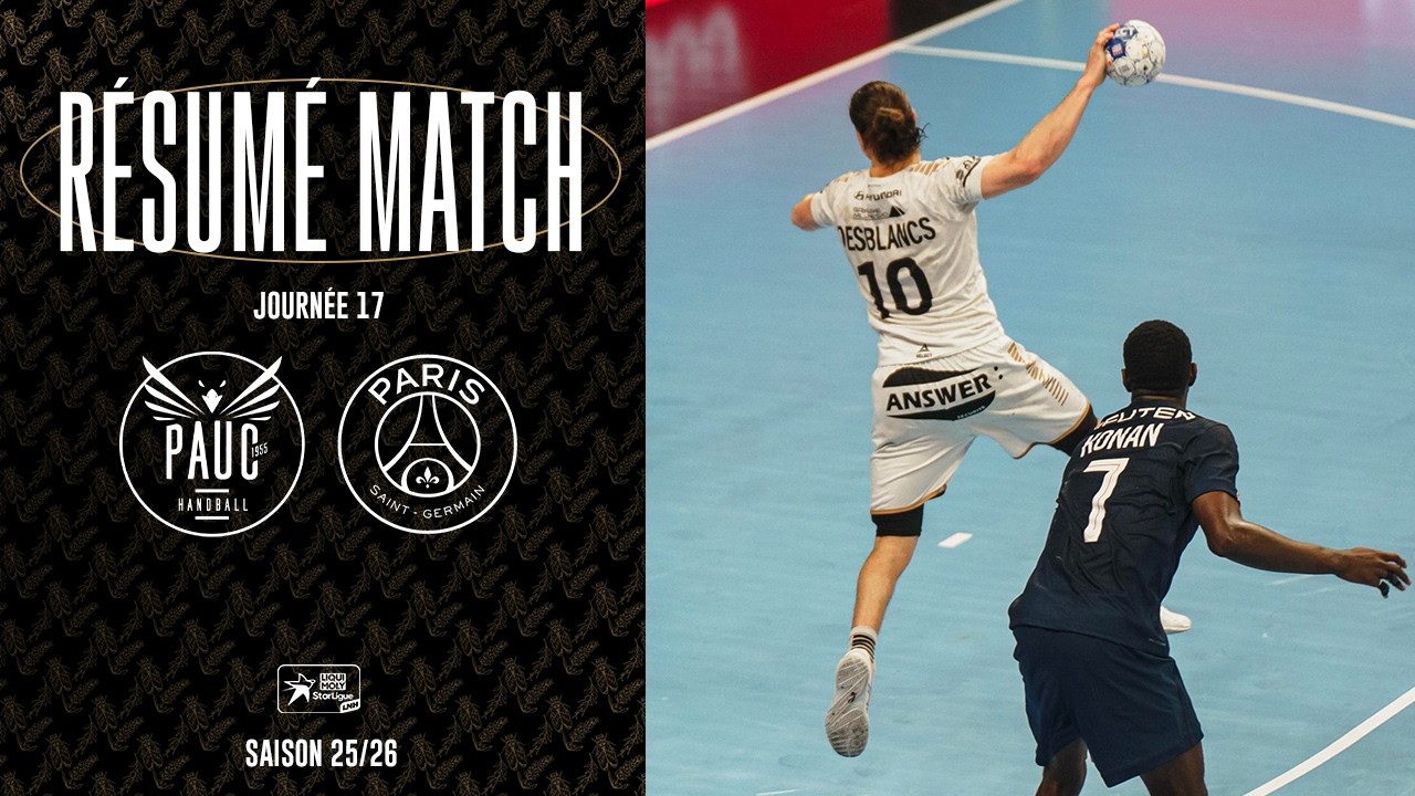 RÉSUMÉ PSG vs PAUC (J17)