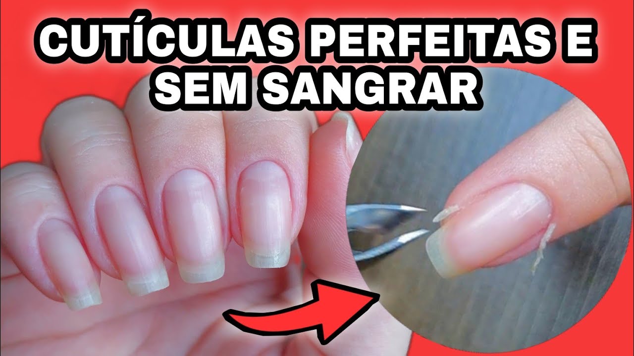 COMO TIRAR A CUTÍCULA INTEIRA, PERFEITA E SEM MACHUCAR - MÃO DIREITA