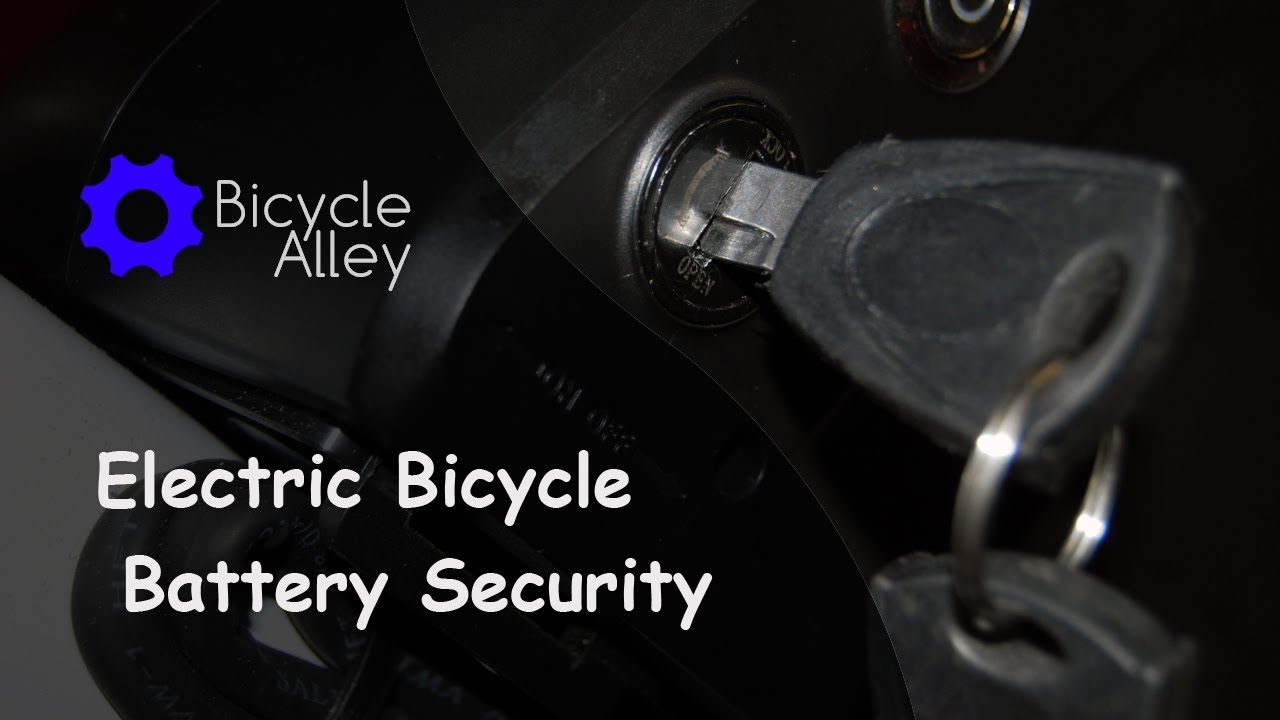 Picking The Lock On A Bafang Lithium-Ion Electric Bicycle Battery Using A Tie Wire