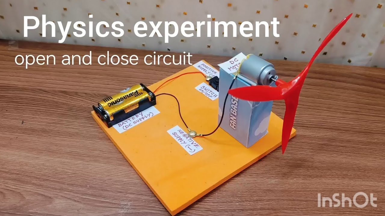 #Physics Experiment#open and closed circuit#useful#Hani Unique World