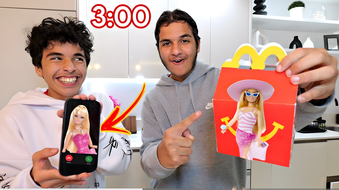 On a commandé La boîte mystère Barbie￼ à 3h du matin￼😱