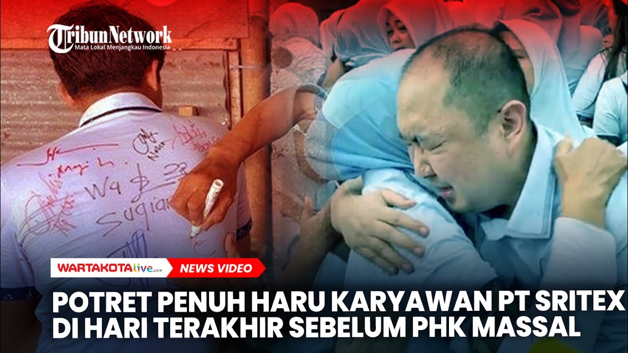 Potret Penuh Haru Karyawan PT Sritex di Hari Terakhir Jelang PHK Massal