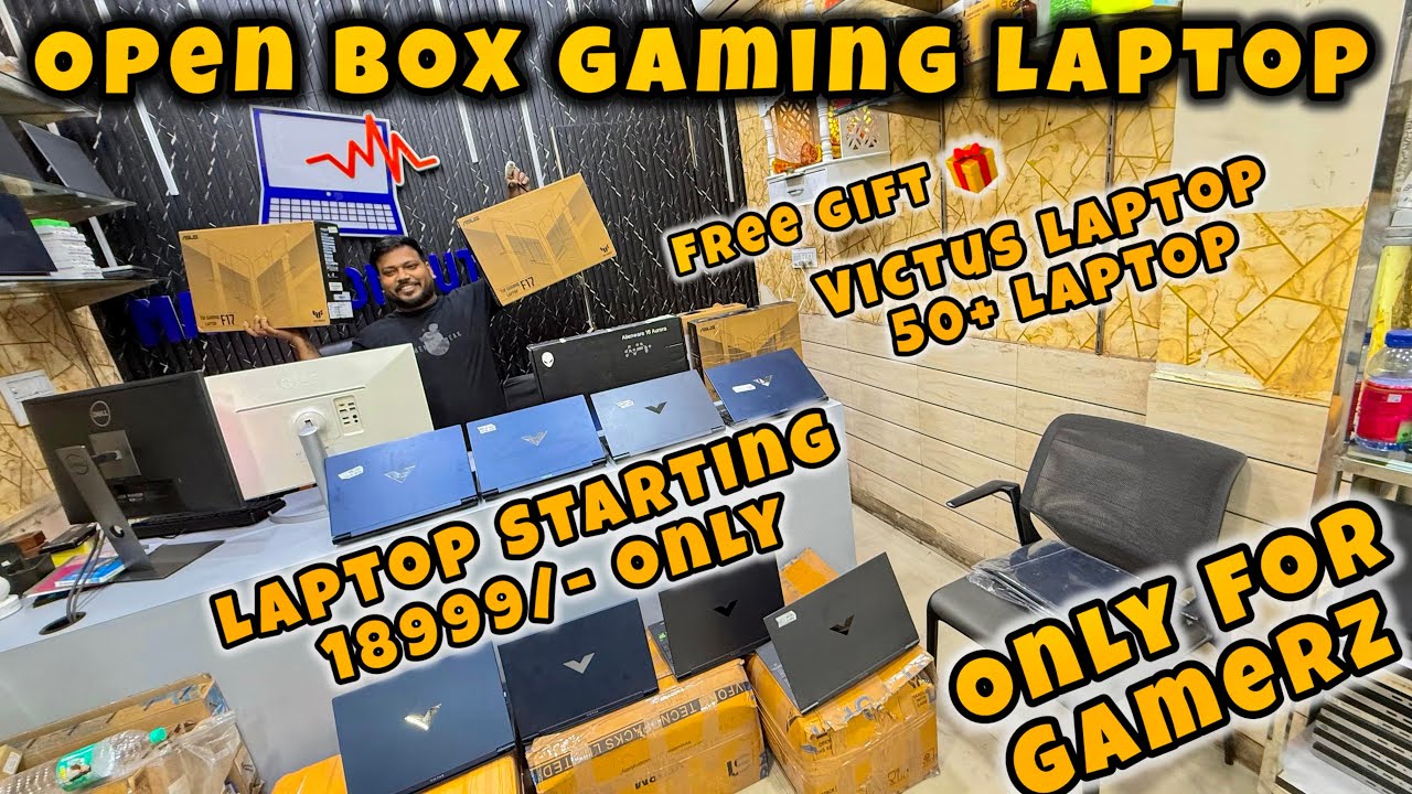 Gaming Laptop & MacBook | Second Hand Laptop Market in Delhi | Used & Refurbished Laptop In Delhi