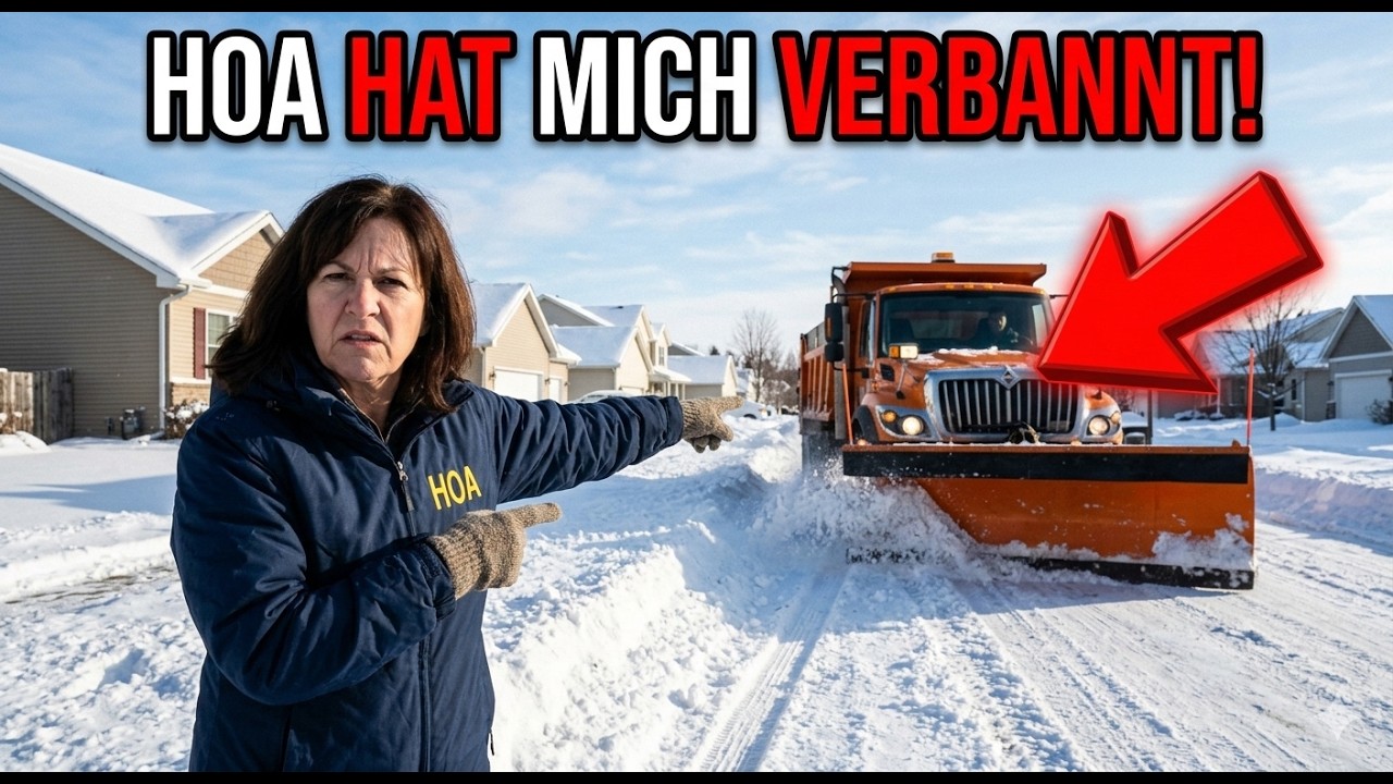 HOA-Präsidentin Verbot Mir Kostenlos Schnee Zu Räumen—Dann Versank Die Ganze Nachbarschaft Im Chaos