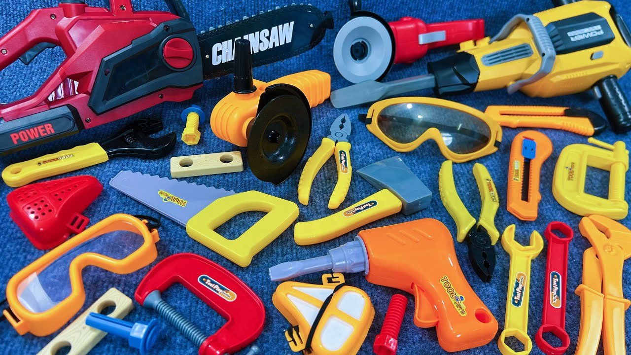 11 min to open the box, satisfied with the electric screwdriver,screw assembly toolbox |Toy Review  